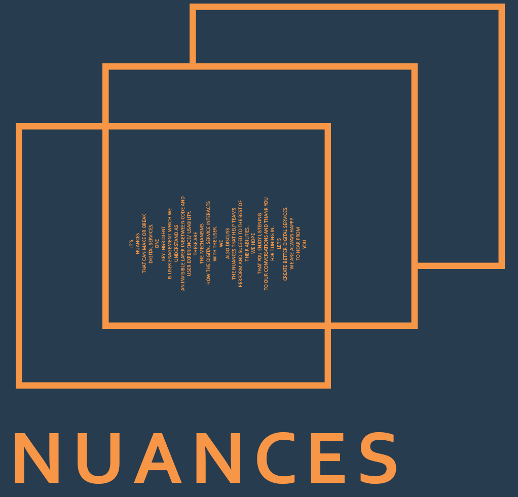 Nuances - Creating Better Digital Services